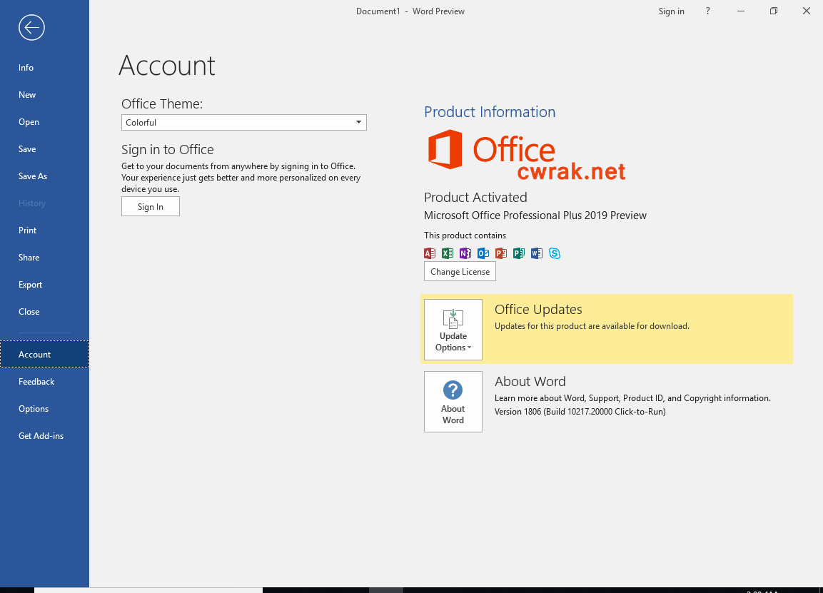 Microsoft Office Pro 2019 Crack With Product Key {Mac + Windows}