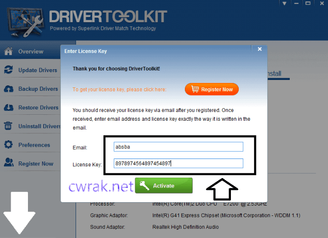 Driver Toolkit 8.9 Crack with Keygen Free Download